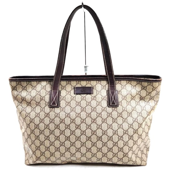 Gucci Handbags - 🏆💎💯 GUCCI Tote Bag Brown PVC Bag